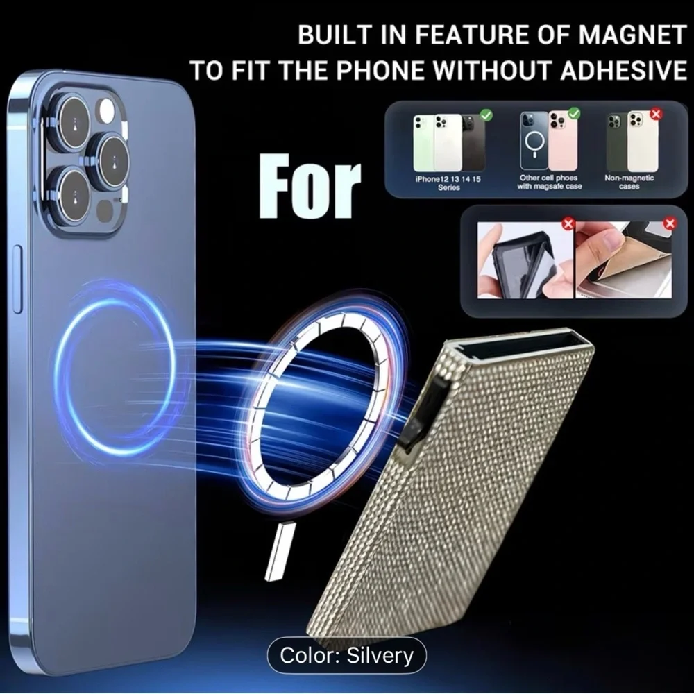 Silver Anti-Theft Card Holder